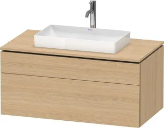 Duravit L-Cube Konsolenwaschtischunterbau wandhängend Natur Eiche Matt 1020x550x482 mm - LC488103030 LC4881030300000