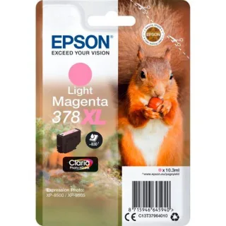 Epson Tintenpatrone 378 XL light magenta Claria Photo HD T 3796