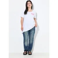 Angel of Style T-Shirt T-Shirt A-Linie großes Rücken-Statement