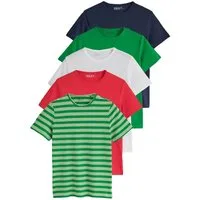 Next T-Shirt 5er-Pack Rundhals-T-Shirts für jeden Tag (5-tlg)