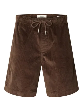 Selected - Cord-Shorts - Slhregular braun - Gr. - S