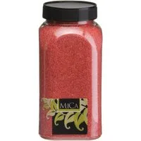 Mica Decorations Dekosteine Mica Decorations Dekoration Sand rot 650 ml 1 kg
