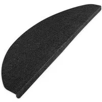 Karat Stufenmatte Denver, Treppenmatte, 5 Farben & 2 Größen, Halbrund, Höhe: 4.4 mm, Günstiger Stufenschutz