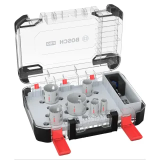 Bosch PRO Multi Material PC Plus Lochsägen-ø 22,29,35,44,51,65 - 9 teiliges Set - 2608594429