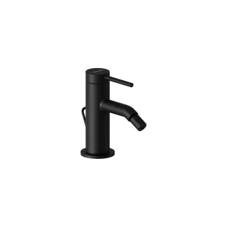 VitrA Minimax Round Einhebel-Bidetmischer mit Ablaufgarnitur Höhe 15 cm Schwarz Matt,A4353636EXP A4353636EXP