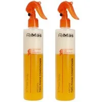 Femmas Premium Haarpflege-Spray FemMas Bi-Phase Spray Arganöl 320 ml 2 Stück