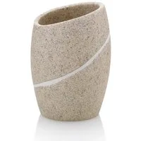kela Seifenschale Talus, Breite: 0 cm, Ø 8 cm, Natursteinoptik, abgeschrägt
