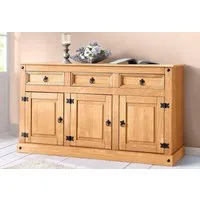 OTTO home Sideboard Mexiko, Kommode aus massivem Kiefernholz, Breite 151 cm