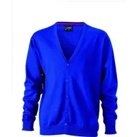 Daiber Cardigan JN 661 Herren V-Neck Cardigan Leichte Strickqualität