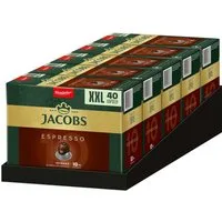 JACOBS Kaffee Kapseln Espresso 10 Intenso XXL-Pack 5 x 40 Nespresso®* kompatibel, (Packung, 5er Set)