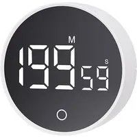TUWENA Küchentimer Digitaler Küchentimer, Eieruhr Digital Timer mit großem LED-Bildschirm