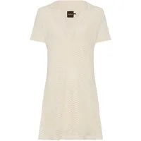 BOSS ORANGE Polokleid Eloa Premium Damenmode Häkelkleid in kniefreier Länge