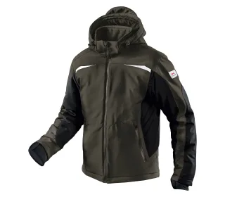 KÜBLER Winter Softshell Jacke oliv/schwarz 3XL - 1041 7322-6699-3XL