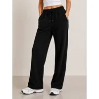 S&S Jogginghose Damen Sweathose Baumwolle Freizeit Sommer Hosen (Packung, 1-tlg., jogginghose für damen) mit High Waist & modernem Wide Leg Schnitt