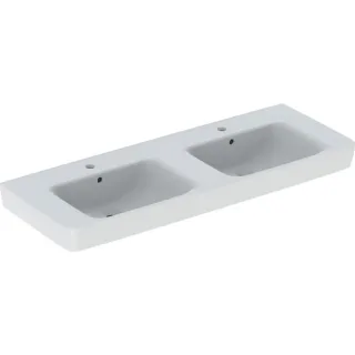 Geberit Renova Plan Doppelwaschtisch 130x48cm 501710008