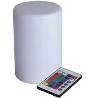 Spetebo LED Tischleuchte LED Lampe mit Fernbedienung - 15 x 10 cm, An / Aus / Farbwahl, LED, wählbar, inkl. Fernbedienung