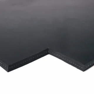 SBR Gummiplatten mit Einlage Industriegummi | Größe: 1.4 m x 10 m x 4.5 mm