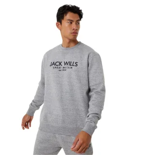 Jack Wills - "Belvue" Sweatshirt für Herren (Grau meliert)