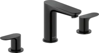 Duravit Wave 3-Loch Waschtischarmatur Schwarz Matt 326x176x131 mm - WA1060005046 WA1060005046