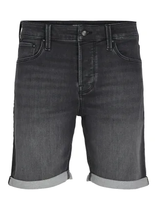 JACK&JONES - JJIRICK JJICON I.K. SHORTS GE 062 SN Black Denim - Gr. - S