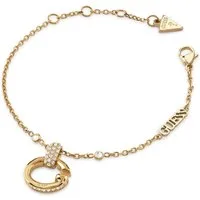 Guess Gliederarmband Crystal Charm Bracelet