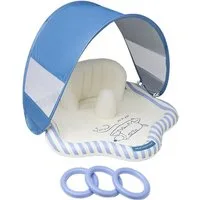 Swim Essentials Pool Swim Essentials Baby Plansch Matte 76 cm Blau - Surfer