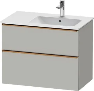 Duravit D-Neo Waschtischunterbau wandhängend Betongrau Matt 810x462x625 mm - DE4367004070000 DE4367004070000