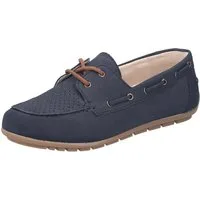 Rieker Bootsschuh Mokassin, Schnürschuh, Halbschuh mit weicher Innensohle
