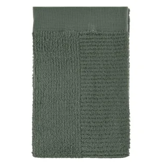 Badehandtuch Classic 70x140cm oliv grün | Zone Denmark Luxuriöses Duschtuch aus reiner Baumwolle 600g/m² extrem saugfähig für Wellness und Badezimmer.