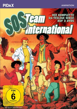 SOS Team International / Die komplette 26-teilige Kultserie (Pidax Animation) [2 DVDs]