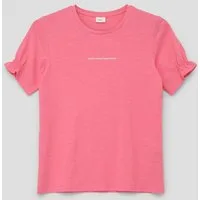 s.Oliver Kurzarmshirt T-Shirt T-Shirt mit Schriftprint