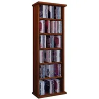 VCM Standregal Holz CD DVD Stand Regal Schrank Ständer Vostan, 1-tlg., 92x31x18cm Schrank, stehend