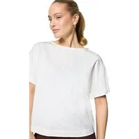 Zero Kurzarmshirt Damen mit Stickerei (1-tlg) Stickerei