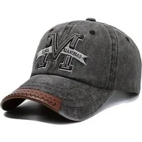 Sporty Baseball Cap Classic The M Vintage Style Used Washed Look Retro Baseballcap vintage Look
