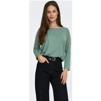 ONLY 3/4-Arm-Shirt ONLGLAMOUR 3/4 TOP JRS NOOS Materialmix, loose fit