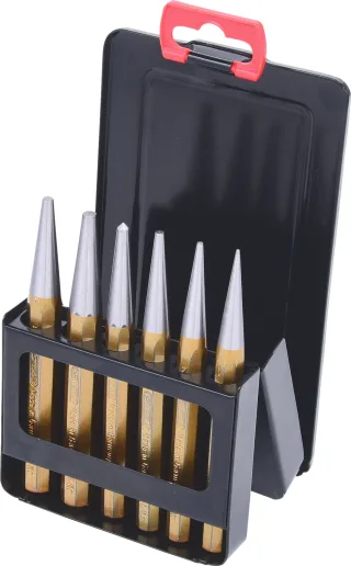 KS Tools Durchtreibersatz, 6-tlg in Blechklappkassette - 162.2124