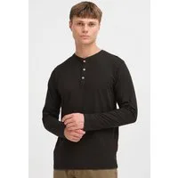 Indicode Rundhalsshirt IDGifford Longsleeve mit Knopfleiste