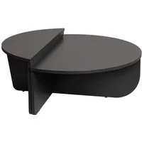 Skye Decor Couchtisch 100% MELAMINE COATED PARTICLE BOARD, 30 cm x 60 cm x 90 cm D1204 (Packung, 1-St., Großer Tisch: 90x60x30 cm (B/T/H). Kleiner Tisch: 85x30x35 cm), 2-teiliges Couchtisch-Set, modernes Design