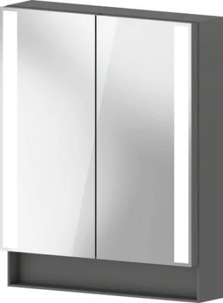 Duravit Qatego Spiegelschrank Graphit 600x155x750 mm - QA7150049491000 QA7150049491000