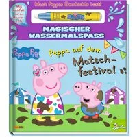Peppa Pig: Peppa auf dem Matschfestival - Magischer Wassermalspaß / Panini