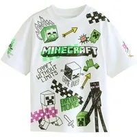 Next T-Shirt T-Shirt von Minecraft mit Pailletten (1-tlg)