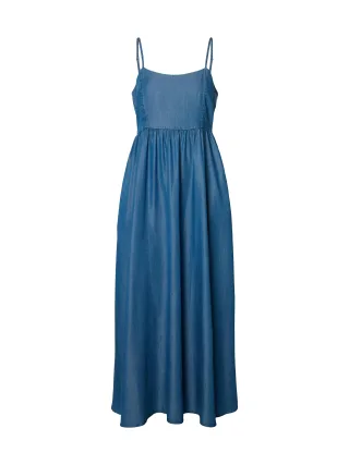 selected women - SLFJANNA REGULAR SL ANKLE DRESS B Medium Blue Denim - Gr. - 40