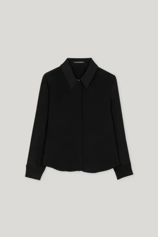 Luisa Cerano - Blusen / Hemden Weiblich deep black - Gr. - 36