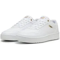PUMA COURT CLASSIC Sneaker für sportliche Einsätze, mit Gummi-Laufsohle, mit Schnürverschluss