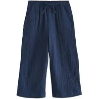Next Palazzohose Leinenhose mit weitem Bein (1-tlg)