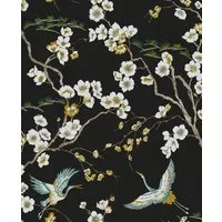 Superfresco Easy Vliestapete Japan, geprägt, geblümt, Japan Grün 1000x53cm