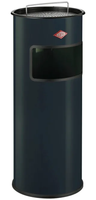 WESCO Aschenbecher "Standascher 30 L, mit Sieb" 1 Behälter mit Einwurfschlitz und herausnehmbarem Sieb