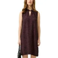 QS Druckkleid Sommerkleid mit grafischem Muster