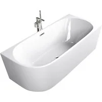 Sanotechnik Badewanne SOLVA, 180cm, Acryl Badewanne links