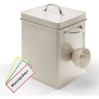 Björn&Schiller Aufbewahrungsbox Waschpulver 6,5 L, Waschmittelbehälter Metall